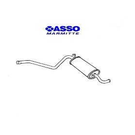 12.7010 ASSO SILENZITORE POSTERIORE FIAT CINQUECENTO 700 900 DAL 1992