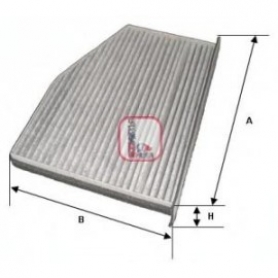 17295 FILTRO ABITACOLO AUDI A3 VW GOLF V 