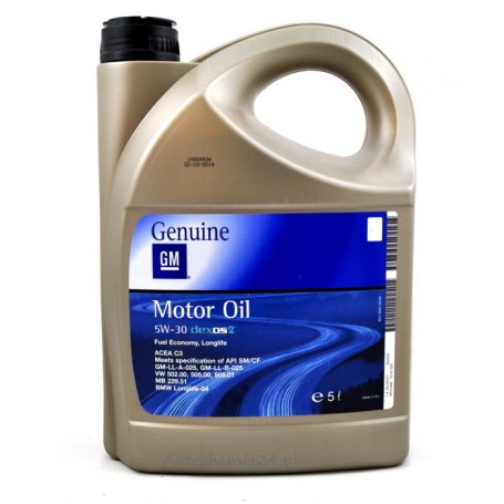 OLIO MOTORE 5W-30 GM 5LT