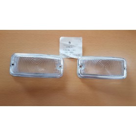 PLASTICA FANALE ANTERIORE COPPIA DX E SX LANCIA FULVIA BERLINA - 2C - GT - GTE - CASSA 94/A