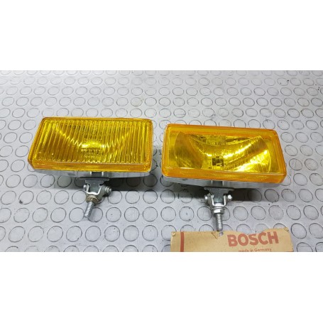FARI ANTINEBBIA BOSCH 0305851004 ACCIAIO CROMATO E VETRO GIALLO CASSA 137/A