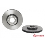 V480 - V025 COPPIA DISCHI ANTERIORI FIAT SCUDO 1.6 2.0 MULTYJET CITROEN PEUGEOT BREMBO 09C13311