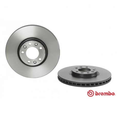 V480 - V025 COPPIA DISCHI ANTERIORI FIAT SCUDO 1.6 2.0 MULTYJET CITROEN PEUGEOT BREMBO 09C13311 