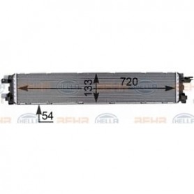 8MK376701151 BHER HELLA RADIATORE INTERCOOLER AUDI A4 - A5 - A6 - A8 Q5 OE 4G0145804D