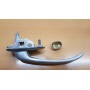 MANIGLIA PORTA FIAT 600 D SENZA CHIAVE IN ALLUMINIO CASSA 152/A