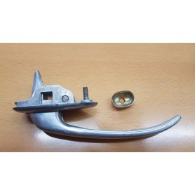 MANIGLIA PORTA FIAT 600 D SENZA CHIAVE IN ALLUMINIO CASSA 152/A