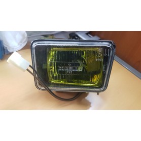 FARO ANTINEBBIA SINISTRO AUTOBIANCHI Y10 PRIMA SERIE GIALLO SCAFF.FARI PIAN.6
