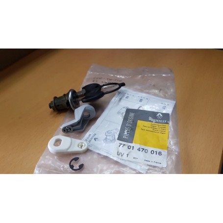 7701470016 - SERRATURA ESTERNA CON CHIAVE RENAULT SUPER 5 - CLIO - TWINGO CASSA 162/A