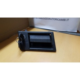 MANIGLIA ESTERNA DESTRA CON CHIAVE AUTOBIANCHI - LANCIA Y10 NERA CASSA 165/A